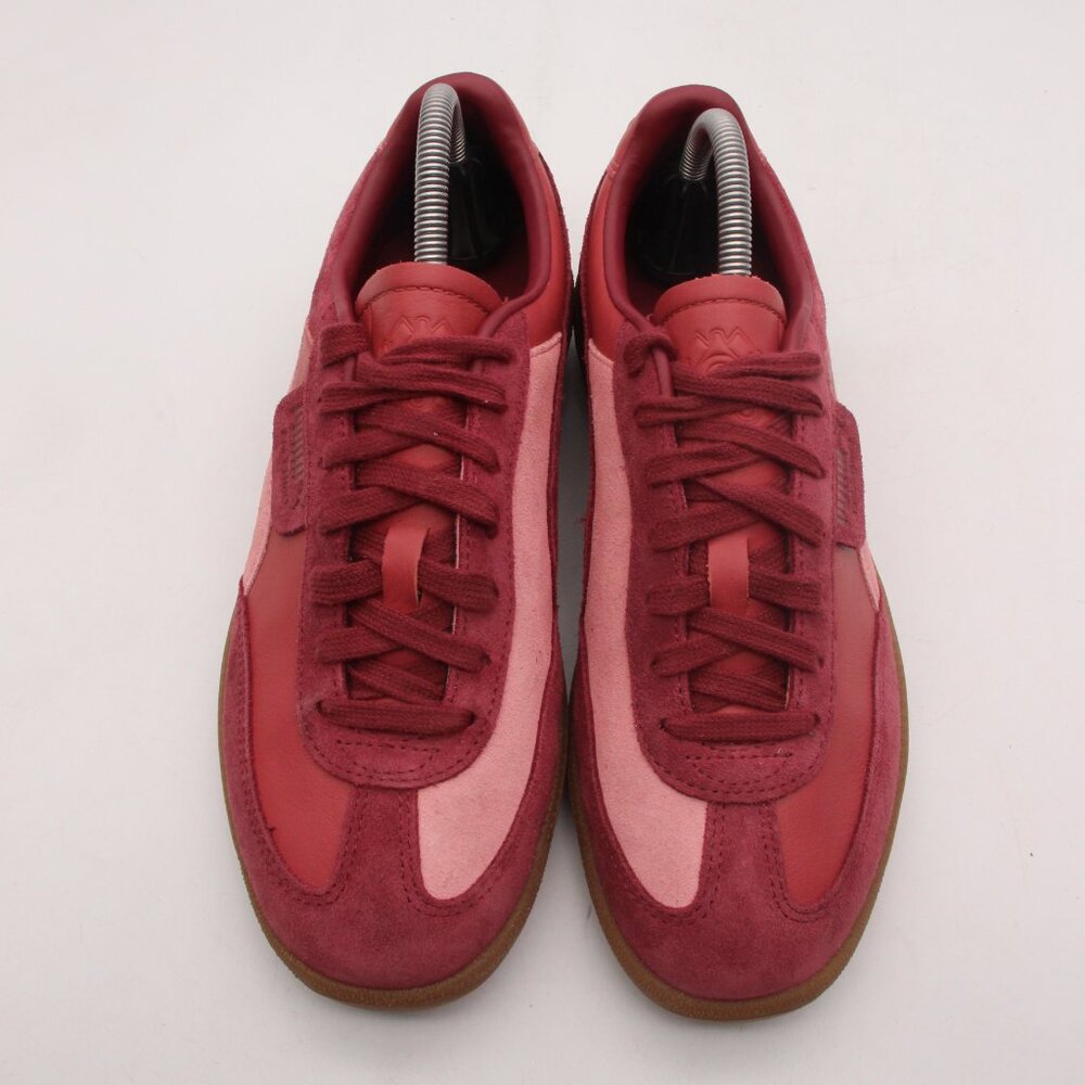 Puma Palermo Palomo Red and Pink Athletic Shoes